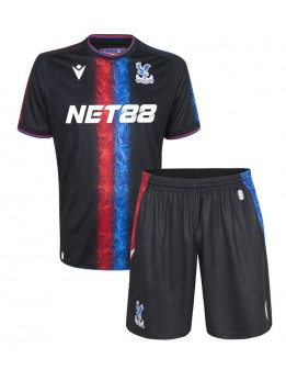 Crystal Palace Ausweichtrikot für Kinder 2024-25 Kurzarm (+ Kurze Hosen)